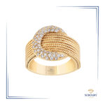 انگشتر طرح شانل 10838