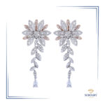 گوشواره طرح مارکیزی 12658