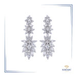 گوشواره طرح مارکیزی 12708