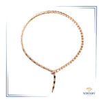 گردنبند طرح بولگاری کد 13995