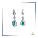 گوشواره زمرد 10770