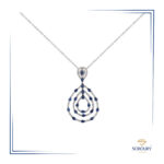 آویز یاقوت کبود سنتاتیک 09982
