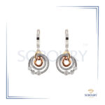 گوشواره طرح کارتیه با کد 12251