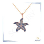 گردنبند-ستاره-دریایی-جواهر