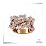 انگشتر مارکیز و برلیان با کد 16340